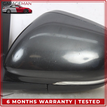 2010-2015 Jaguar XF X250 Front Left Side Door Rear View Mirror w/ Blind Spot OEM