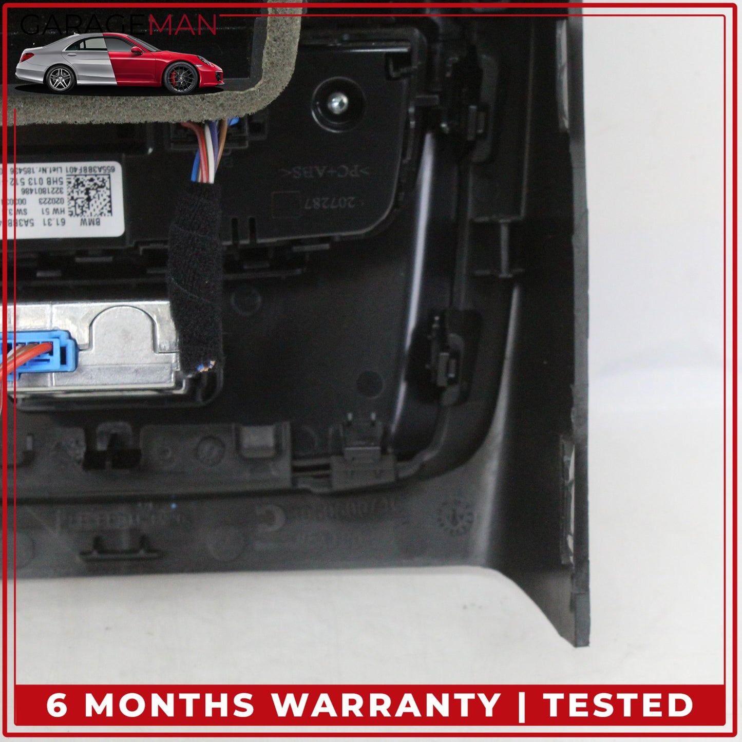 2019-2025 BMW 330i Rear Center Console A/C Climate Control Panel w/ Air Vent OEM
