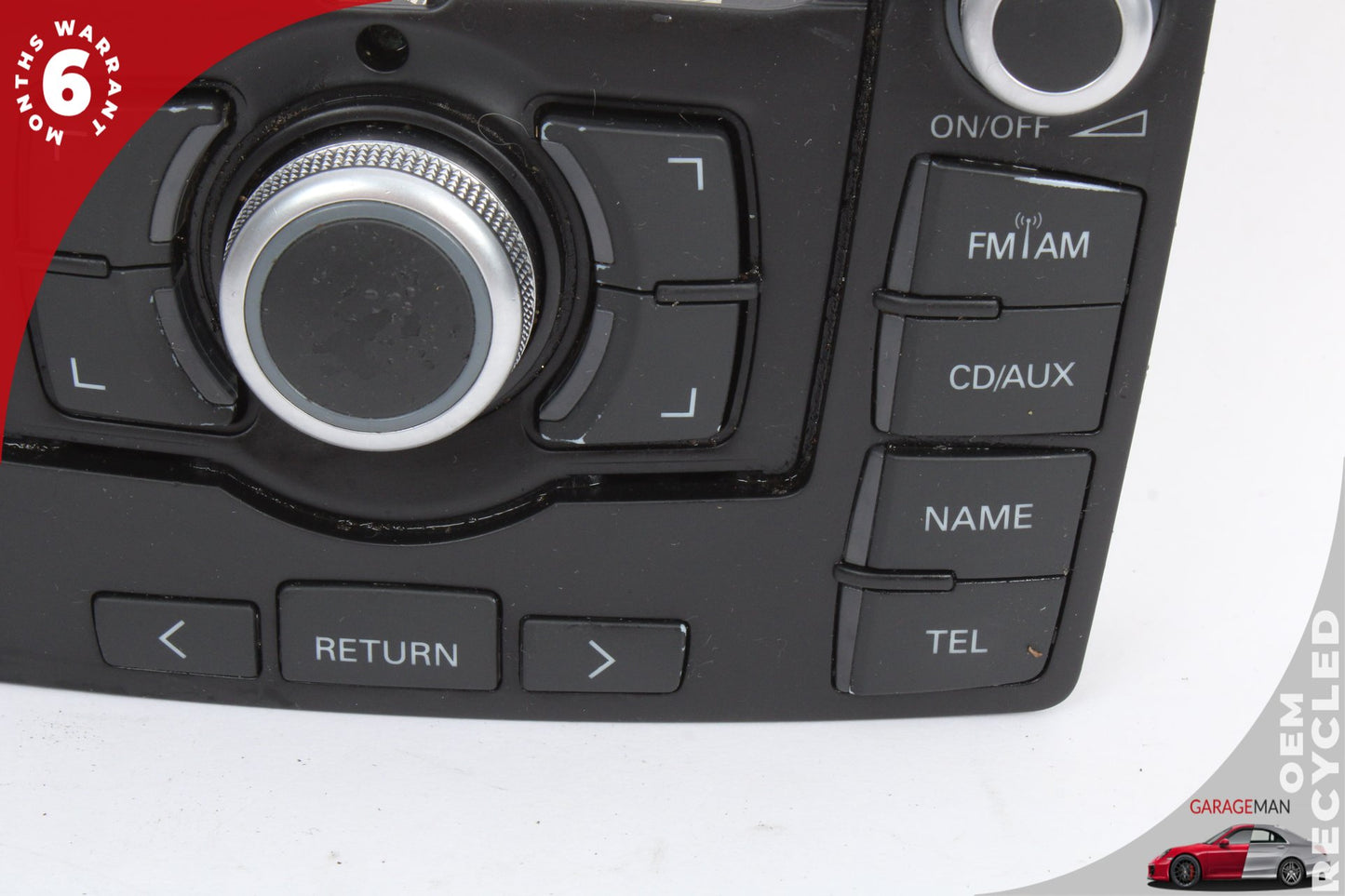 2007-2009 Audi Q7 Center Console Audio Radio Navigation MMI Switch Knob OEM