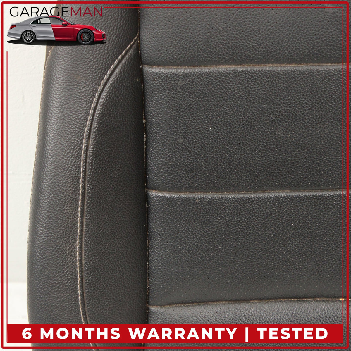 2012-2015 Mercedes W166 ML350 Front Left Lower Bottom Seat Cushion Black OEM