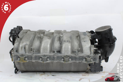 2007-2012 Mercedes W221 S550 Engine Intake Manifold w/ Mass Air Flow Sensor OEM