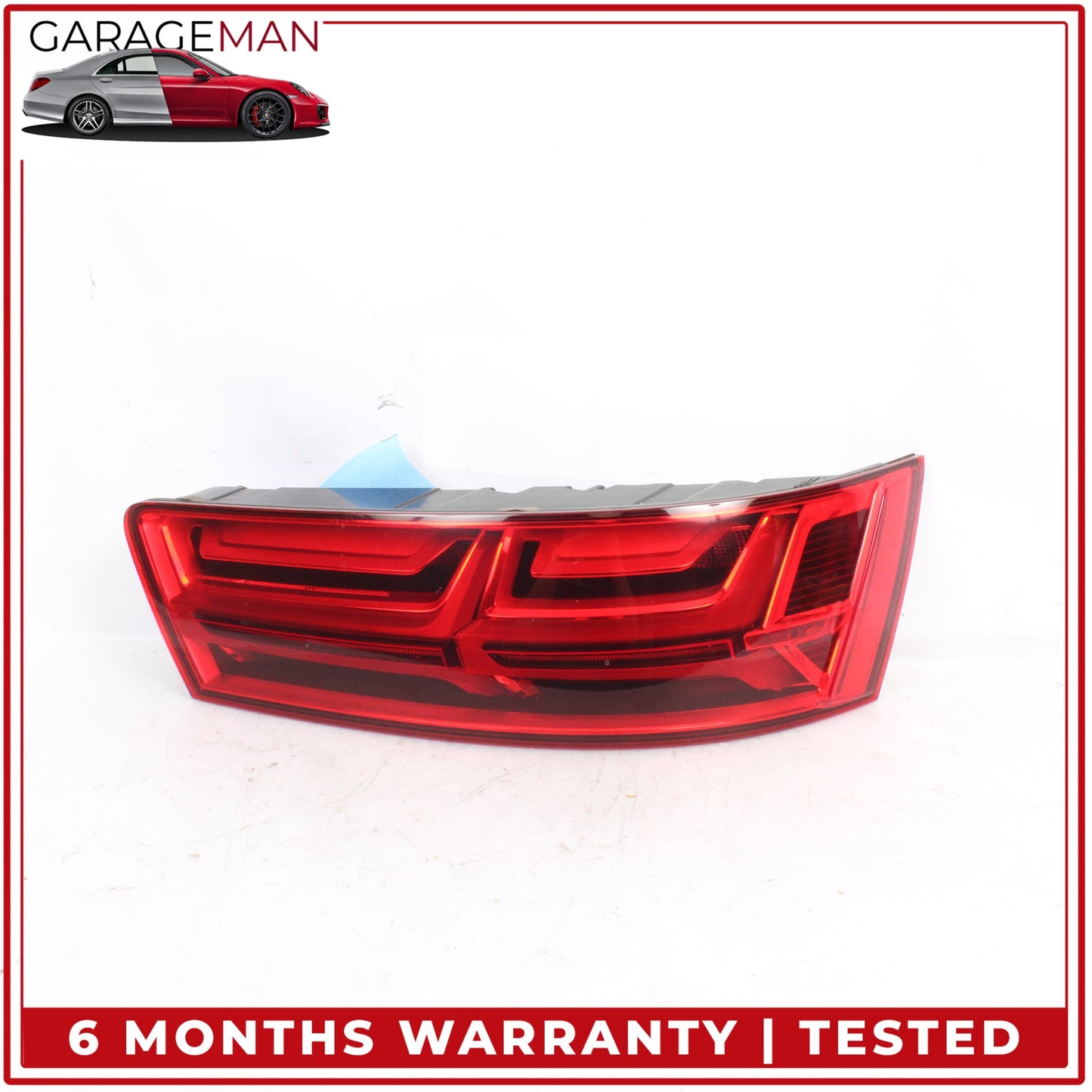 2017-2019 Audi Q7 Rear Right Passenger Side LED Tail Light Lamp 4M0945094D OEM