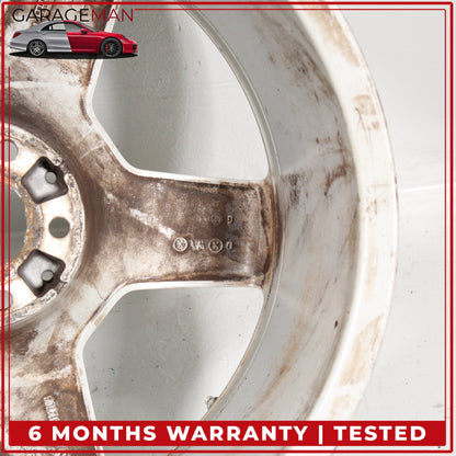 2007-2011 Mercedes W221 S550 Rear 5 Spoke Wheel Rim 9.5X19H2 ET43 2214012702 OEM