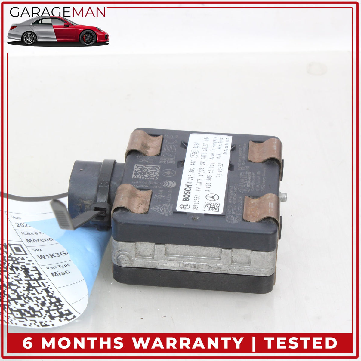 2019-2026 Mercedes W177 A220 GLE450 Rear Side Blind Spot Radar Sensor Module OEM