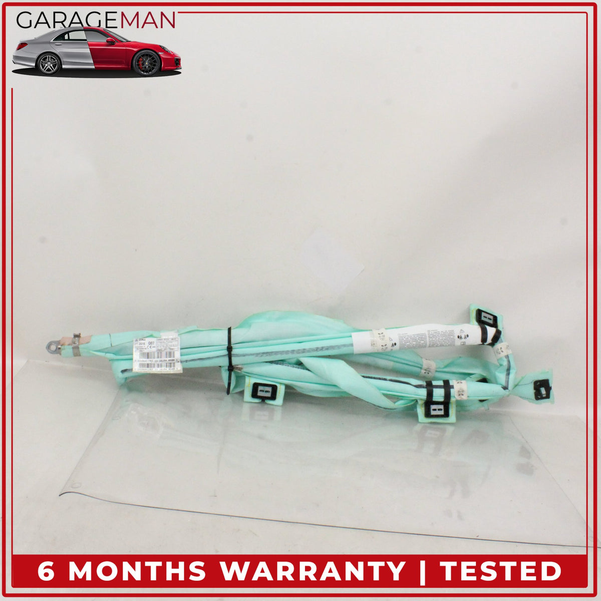 2014-2020 Mercedes W222 S550e Left Driver Side Upper Roof Curtain Air Bag OEM