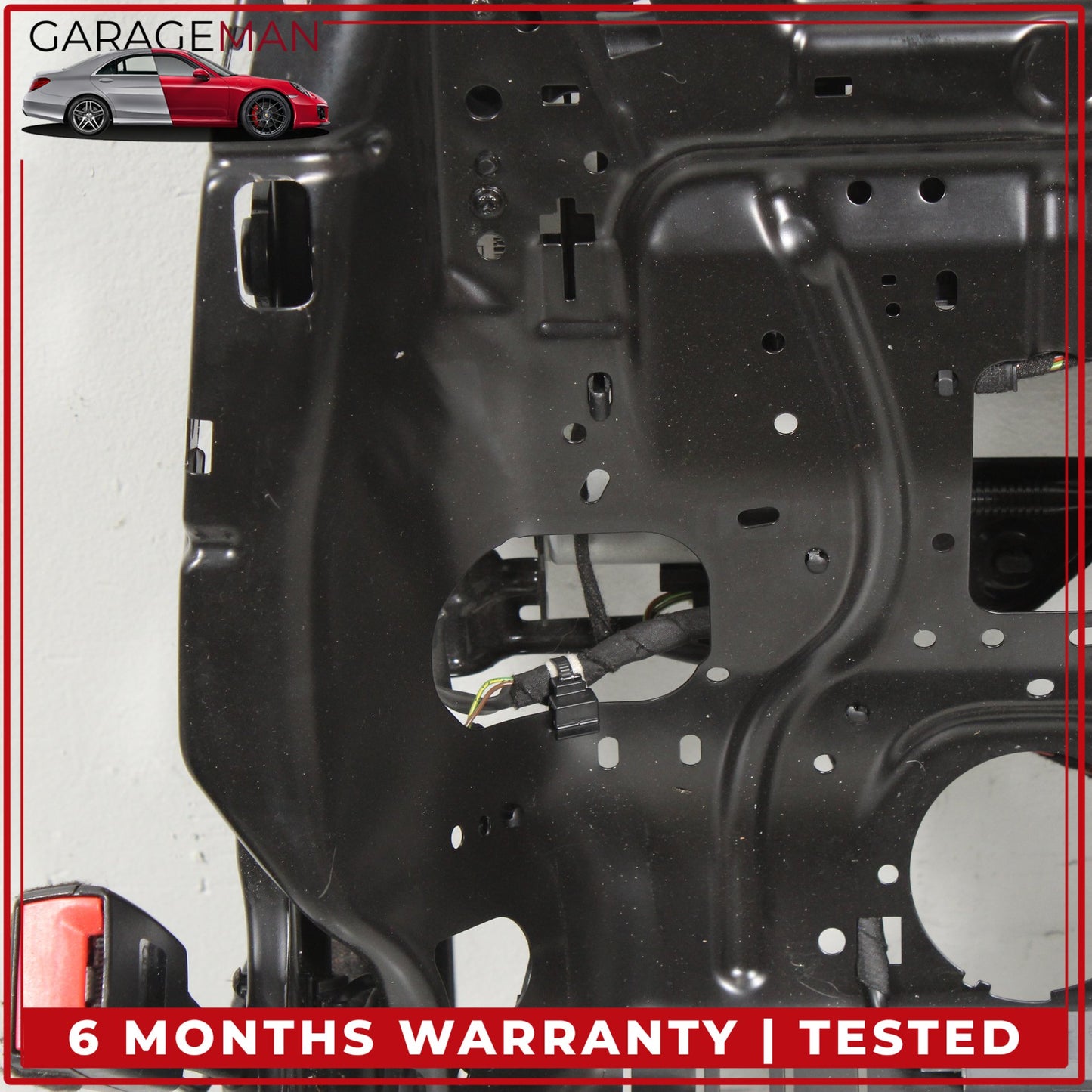 2012-2018 Audi A6 A7 Front Right Side Seat Track Rail Frame w/ Motor OEM
