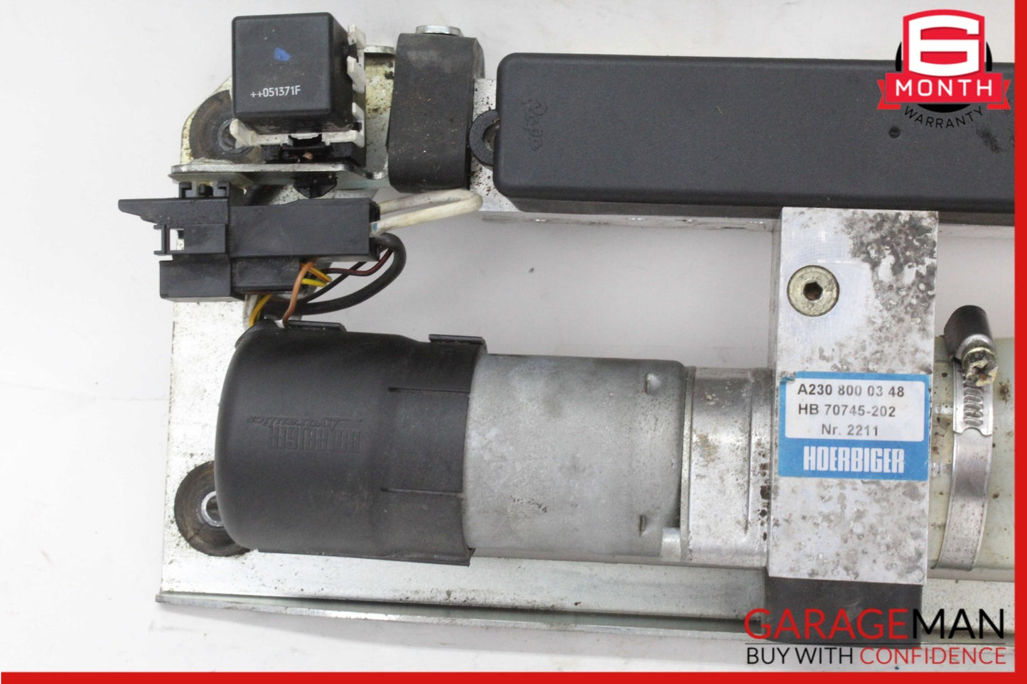 03-08 Mercedes SL500 R230 Convertible Top Hydraulic Pump Motor 2308000348
