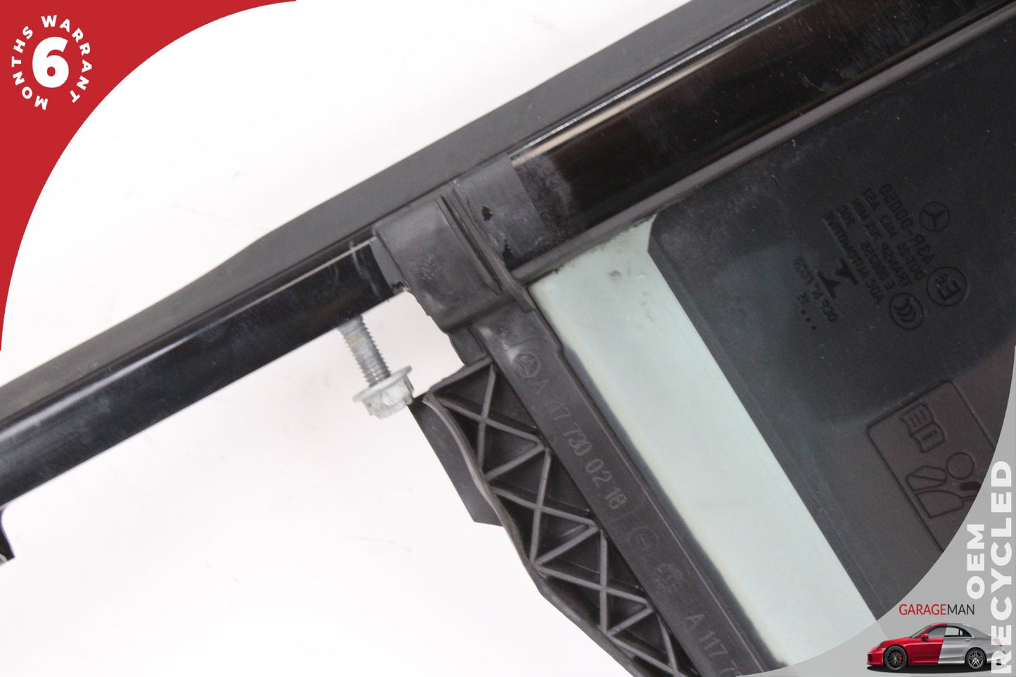 2014-2019 Mercedes W117 CLA45 AMG Rear Right Quarter Window Glass 1177300218 OEM