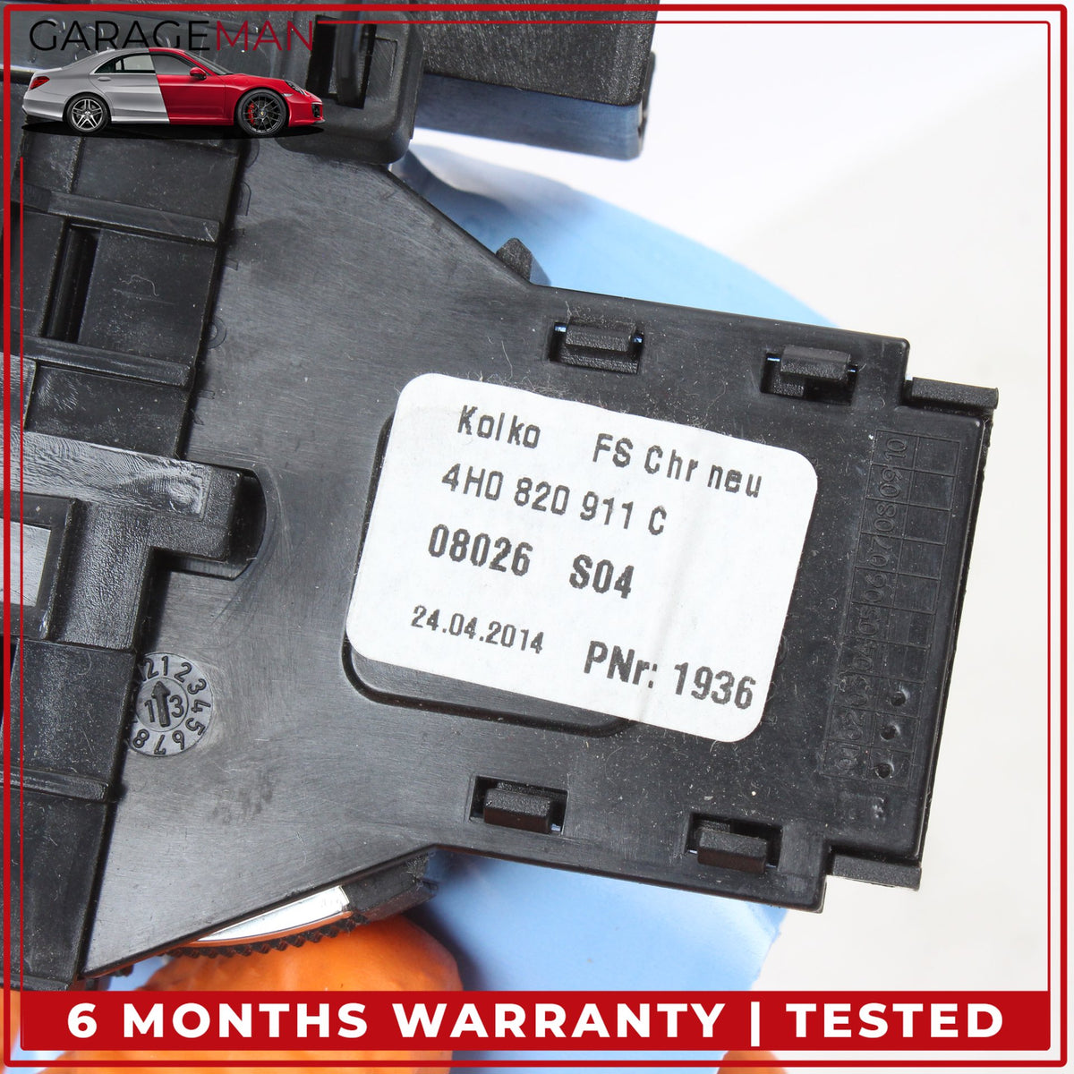 2011-2018 Audi A8 Front Right Dash Multifunction Control Switch 4H1959674DM OEM