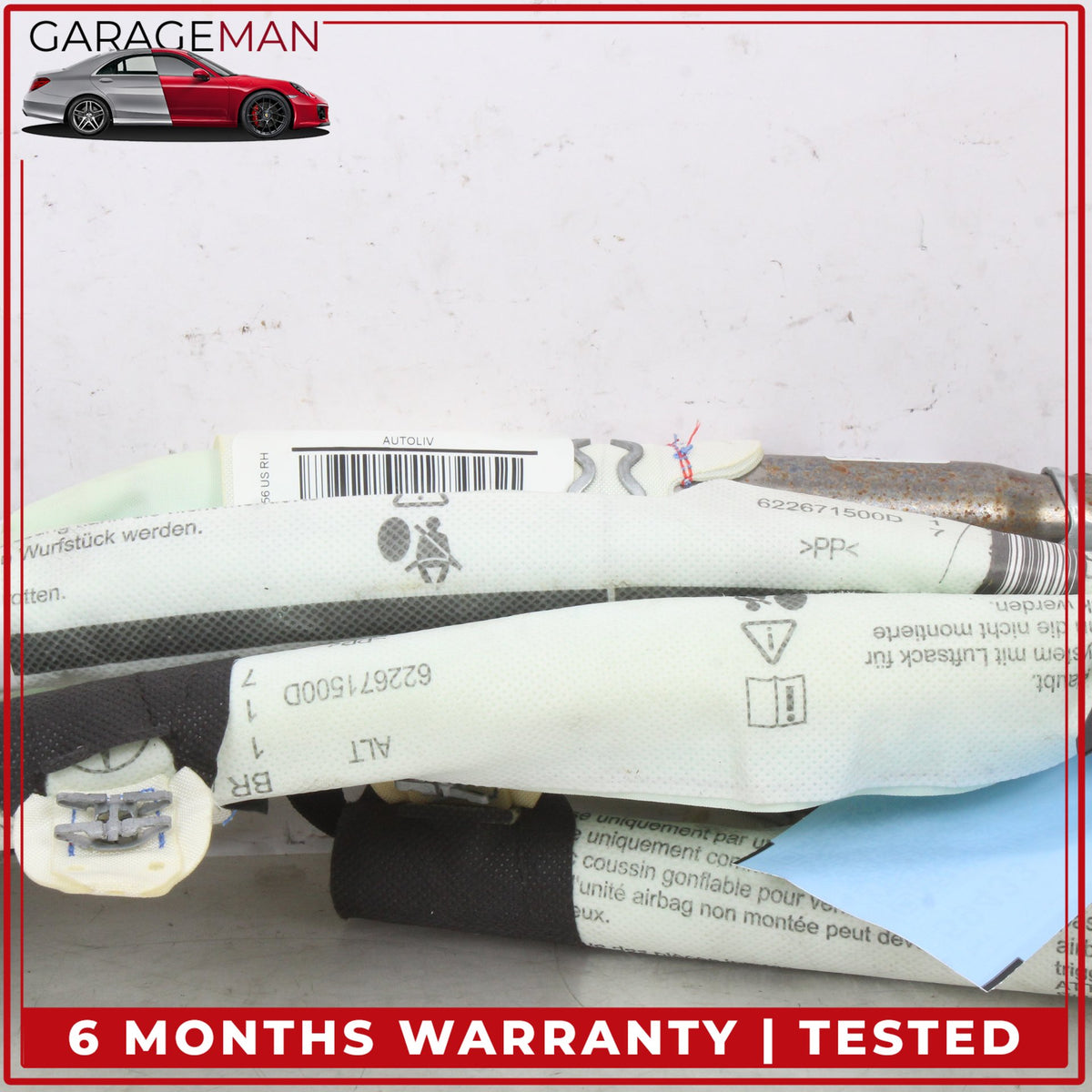 2015-2020 Mercedes X156 GLA250 Right Upper Roof Curtain Air Bag 1568600202 OEM