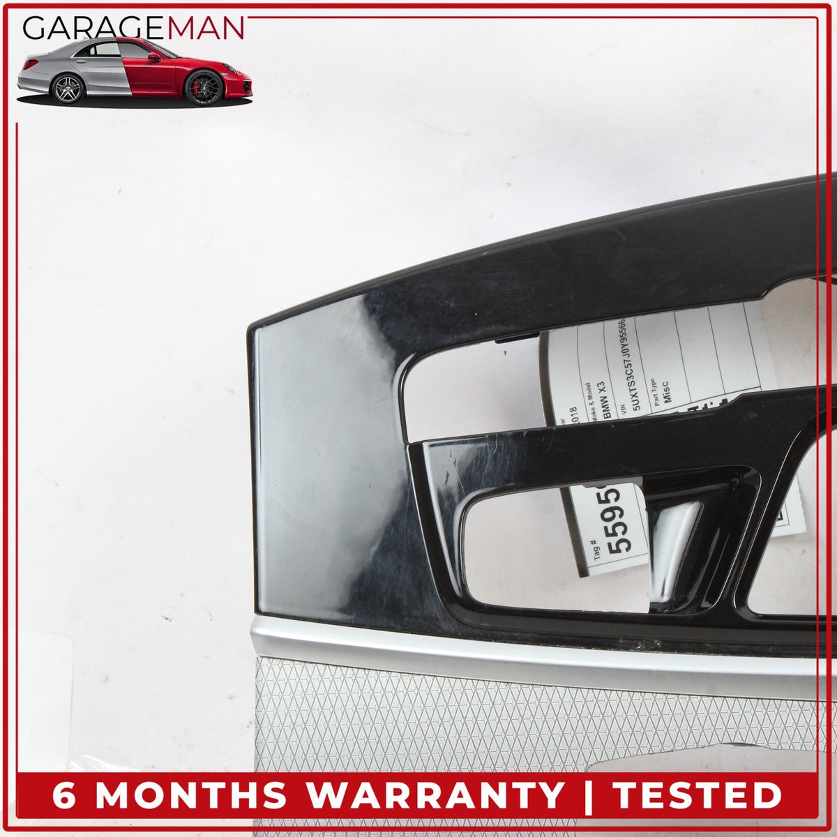 2018-2021 BMW X3 G01 AWD Center Console Shifter M Trim Bezel Cover 8071035 OEM
