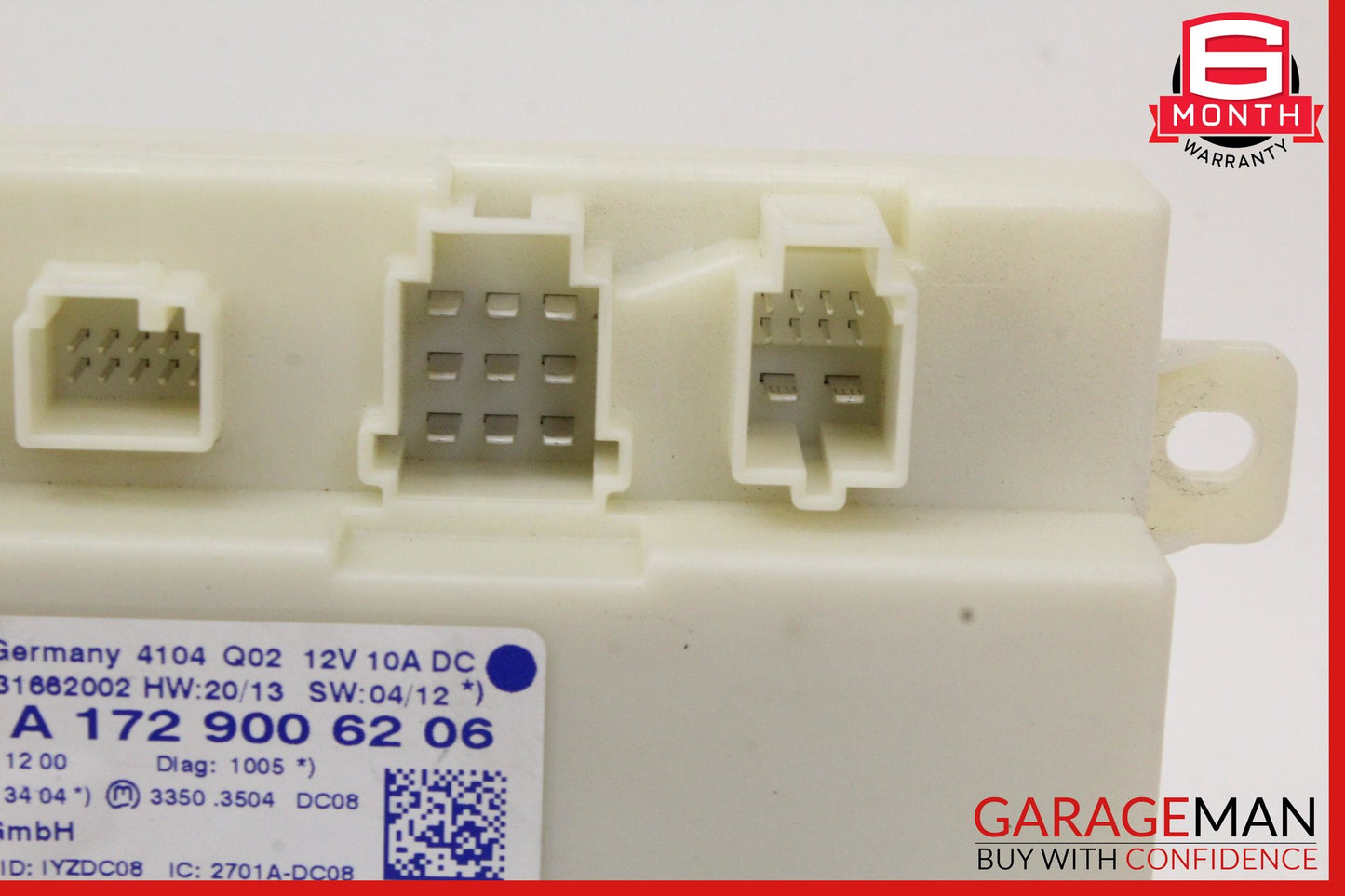 2010-2015 Mercedes W204 C250 Keyless Go Entry Control Module Unit 1729006206 OEM