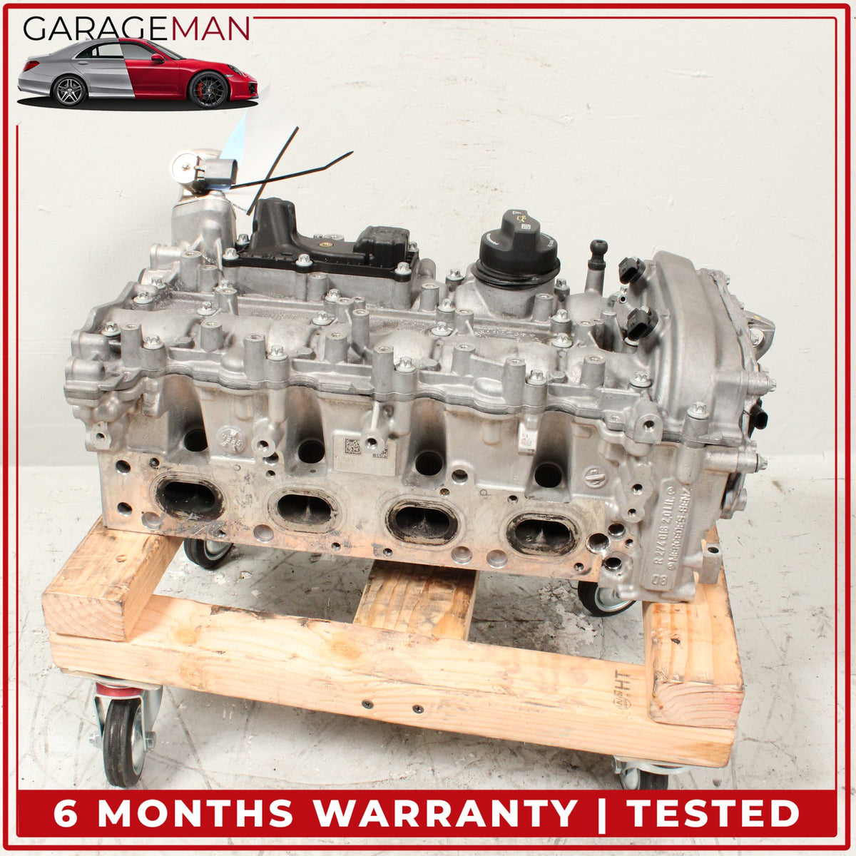 2015-2020 Mercedes W205 C300 E300 GLC300 M274 Engine Cylinder Head OEM