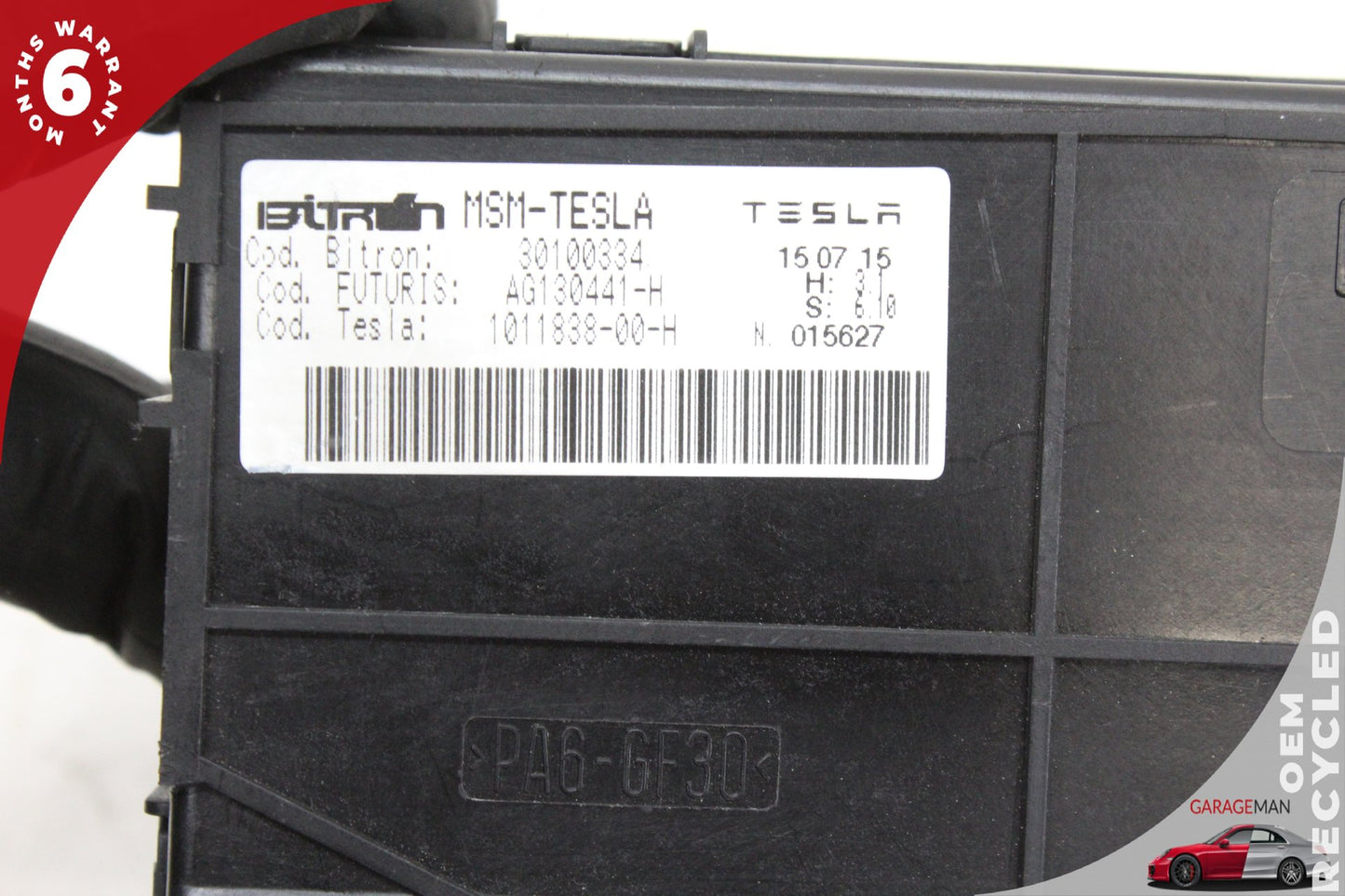 2012-2020 Tesla Model S Front Left Side Seat Control Module Unit 101183800H OEM