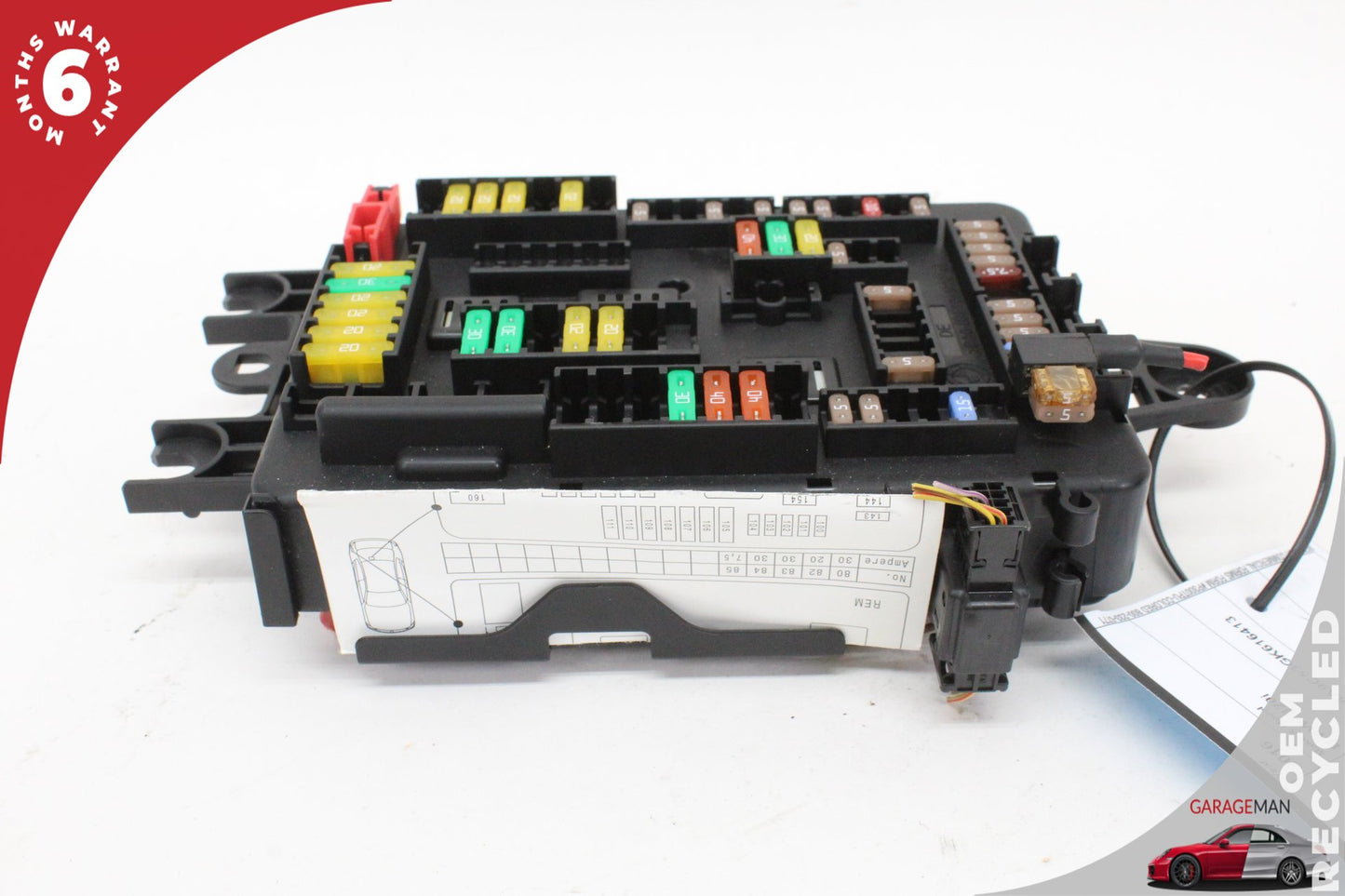 2012-2020 BMW 320i F30 Rear Trunk Power Distribution Relay Fuse Box 9389070 OEM