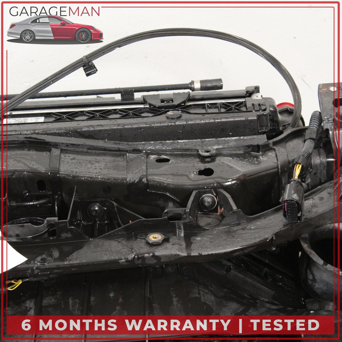 2011-2018 Porsche Cayenne 958 Radiator Support Reinforcement Bar w/ Radiators