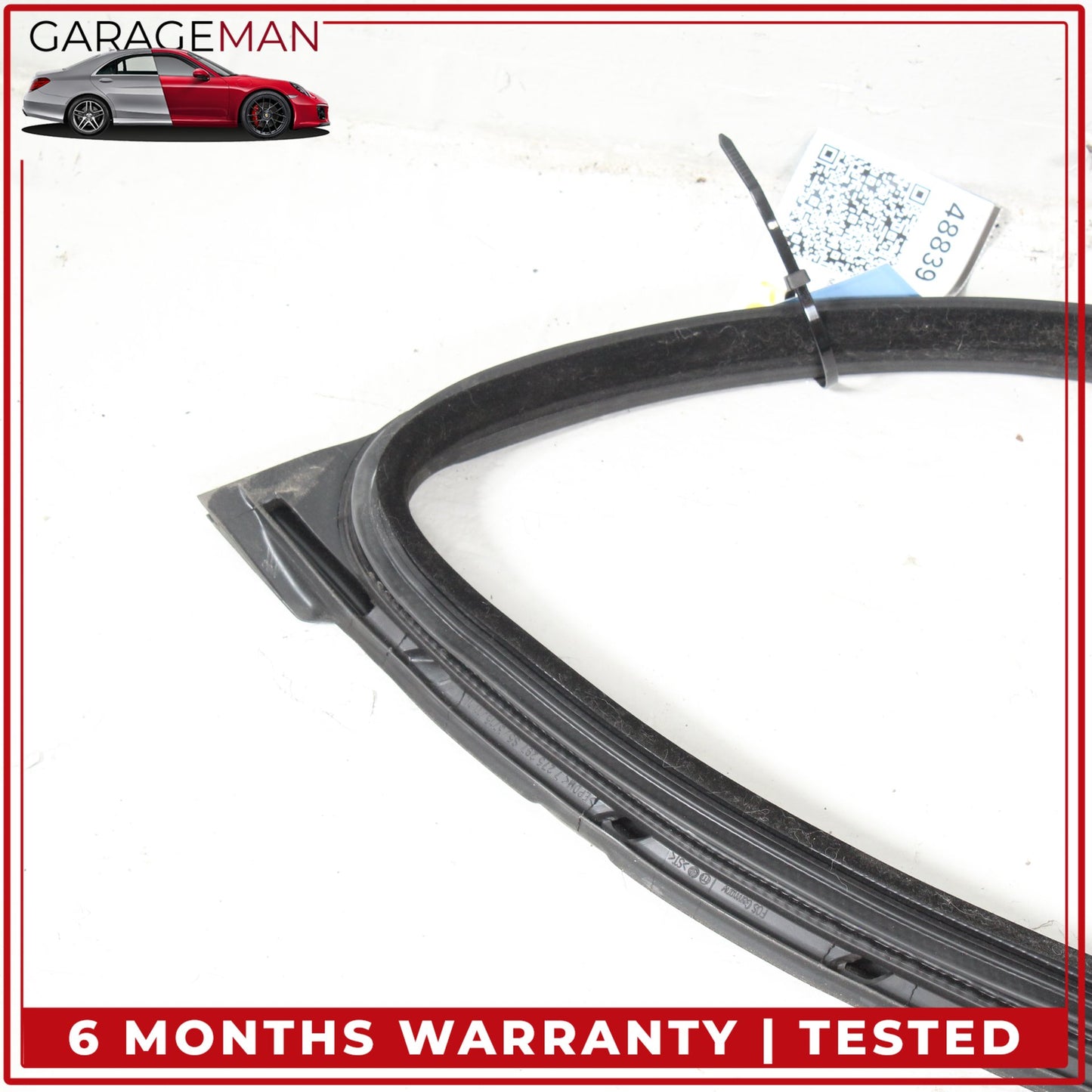 2013-2019 BMW 650i F06 AWD Front Left Side Door Weatherstrip Seal 7275297 OEM