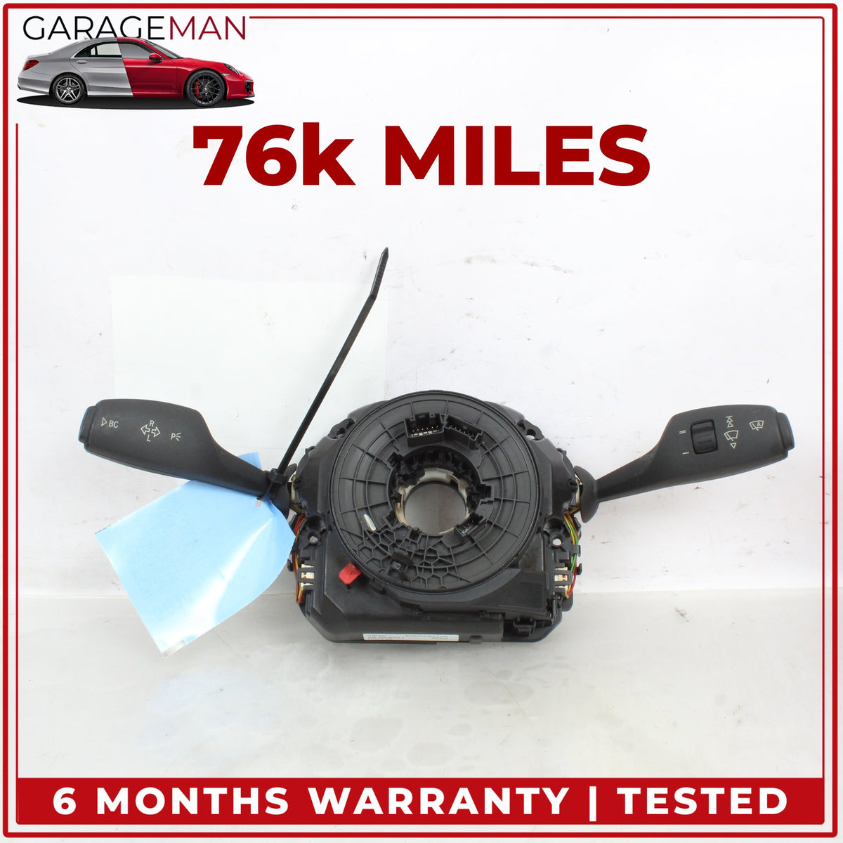 2012-2018 BMW 650i F13 Steering Column Clockspring Combination Switch OEM