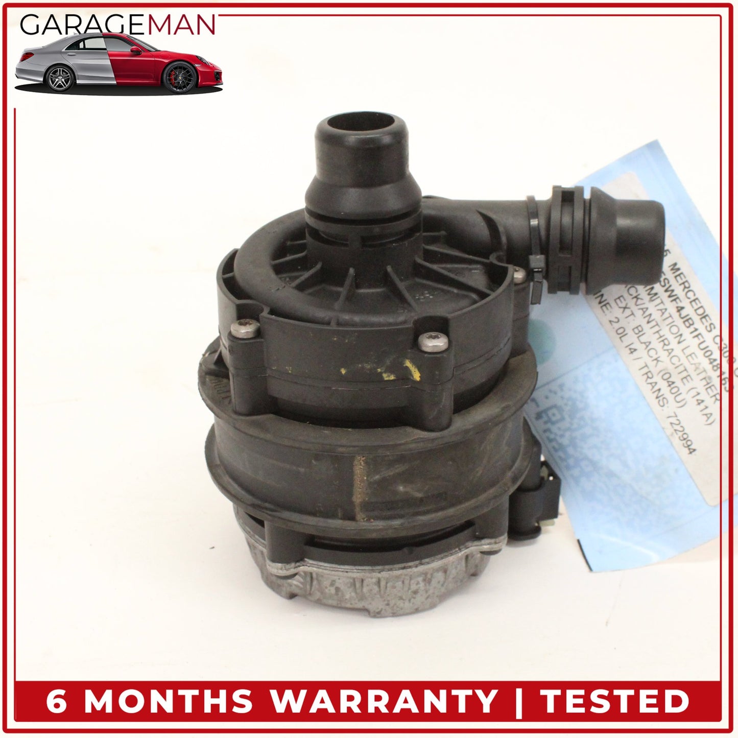 2015-2021 Mercedes W205 C300 Auxiliary AUX Circulation Water Pump 0005002686 OEM