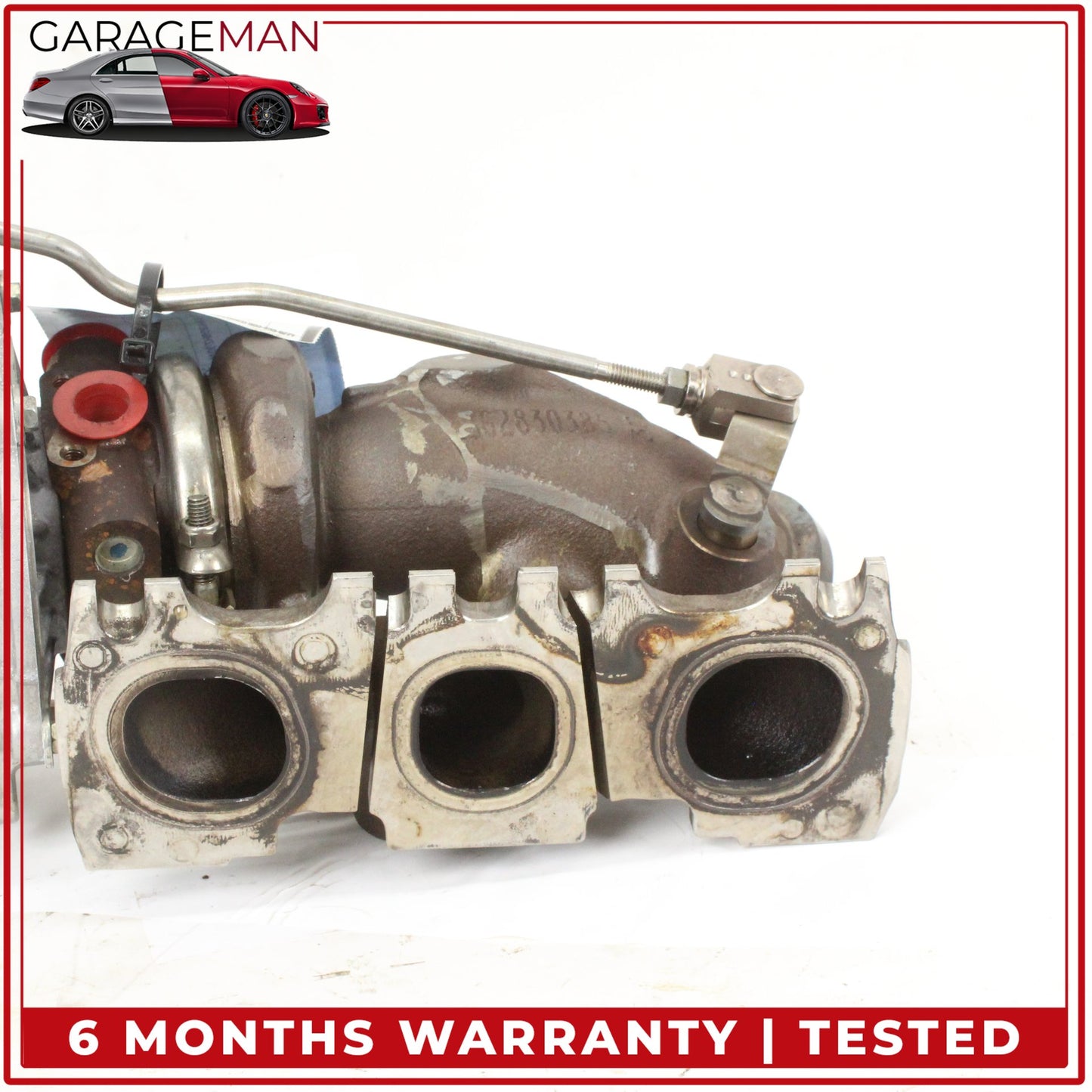 2017-2020 Mercedes W213 E400 M276 Right Turbocharger Turbo Charger Manifold OEM