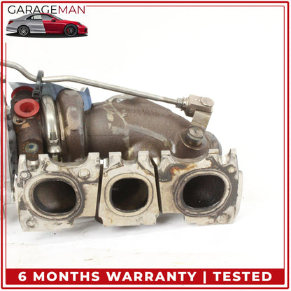 2017-2020 Mercedes W213 E400 M276 Right Turbocharger Turbo Charger Manifold OEM