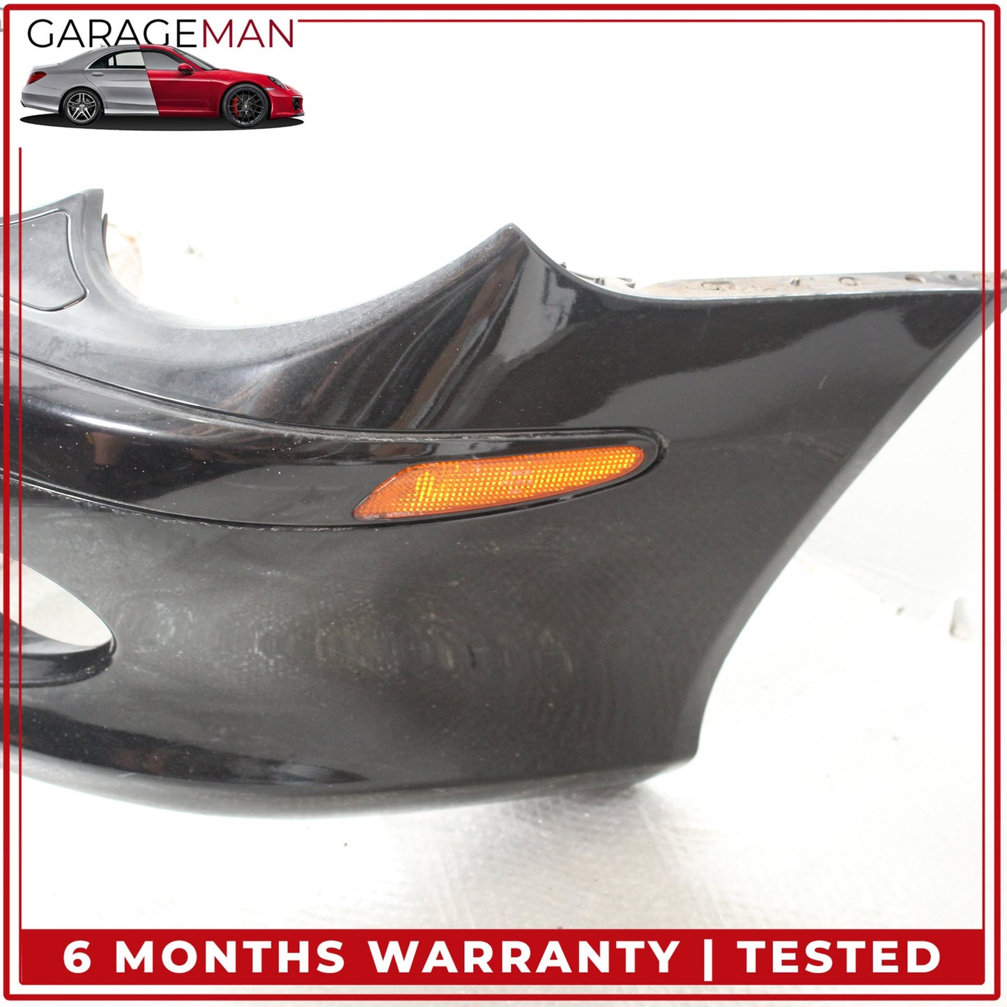 2003-2006 Mercedes R230 SL500 SL600 Front Bumper Cover Assembly Black OEM