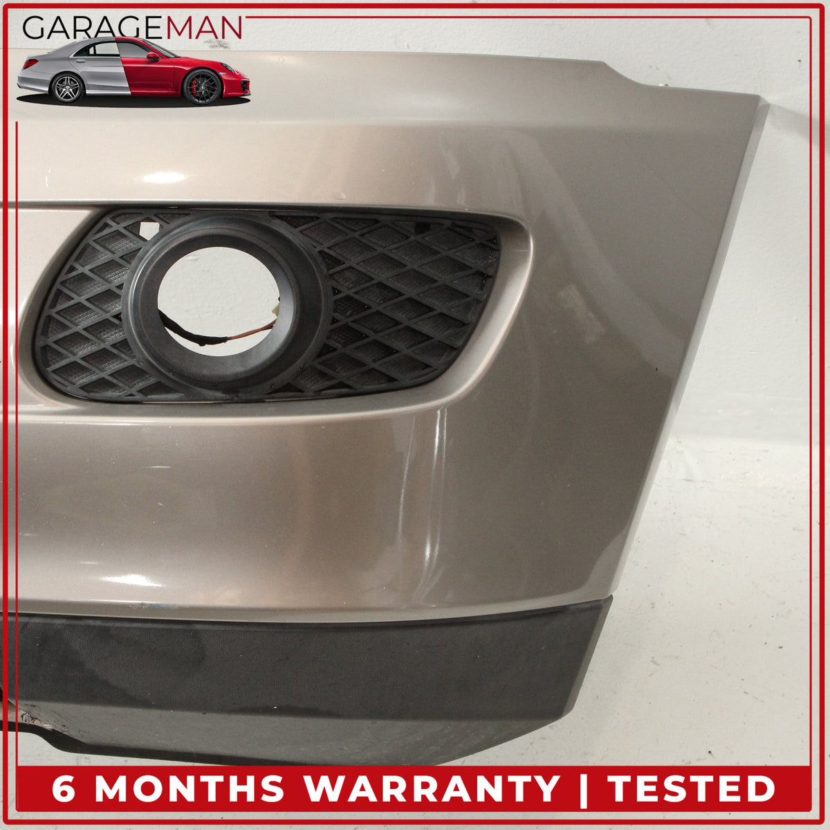2006-2008 Mercedes W164 ML350 Front Bumper Cover Silver Metallic 1648850625 OEM