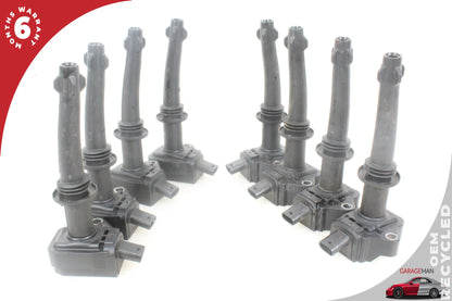 2010-2016 Land Rover LR4 Jaguar XK XKR Ignition Coils Set of 8 8W9312A366DA OEM