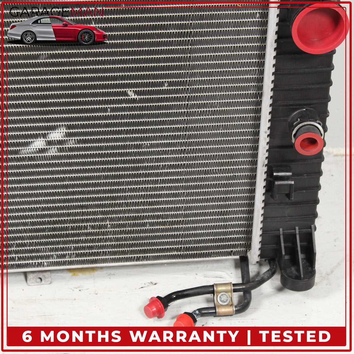2003-2006 Mercedes W219 CLS500 E500 Water Cooling Radiator AC A/C Condenser OEM