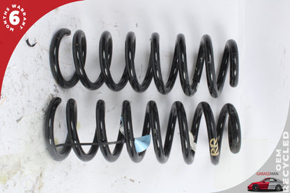 2016-2020 Jaguar XF X260 Rear Left and Right Side Coil Spring Set GX635534DC OEM