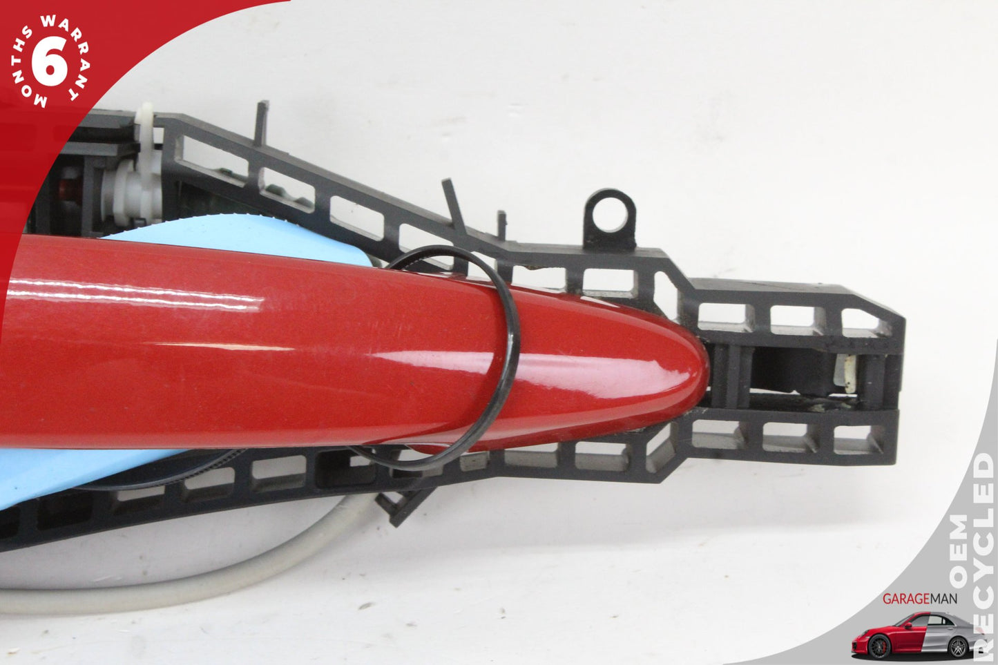 2012-2018 BMW 320i F30 Rear Left Side Exterior Door Handle Red 7332267 OEM