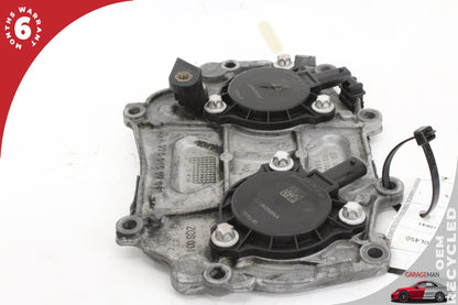 12-18 Mercedes W221 S550 Engine Timing Chain Cover Plate 2760150201 Genuine
