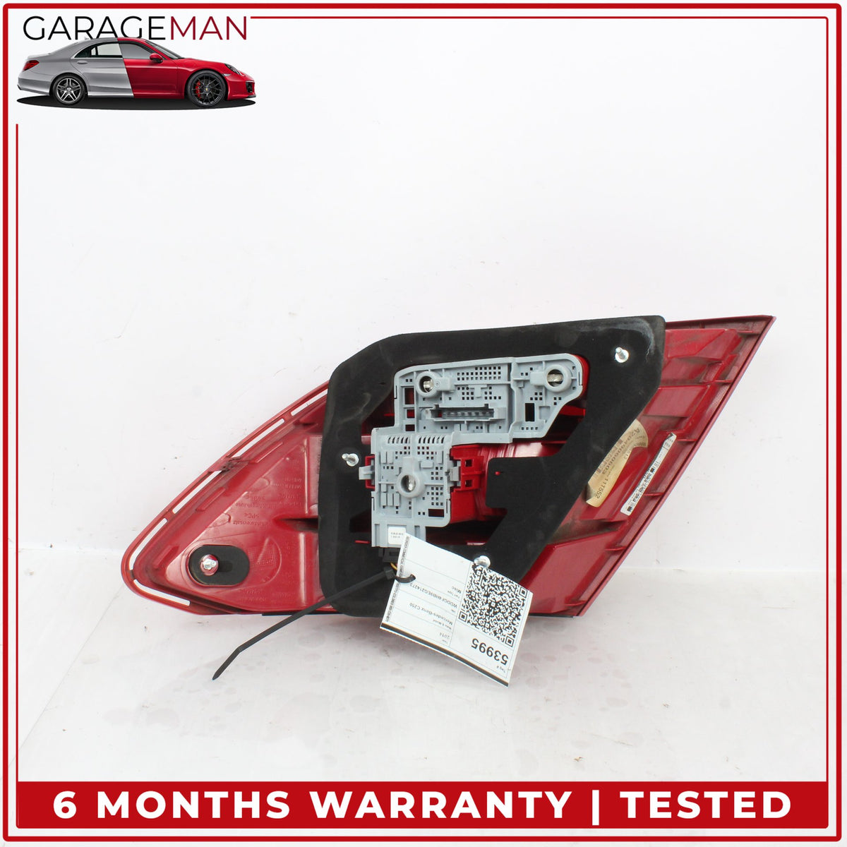 2012-2014 Mercedes W204 C250 Rear Left Side Tail Light Lamp 2049060603 OEM