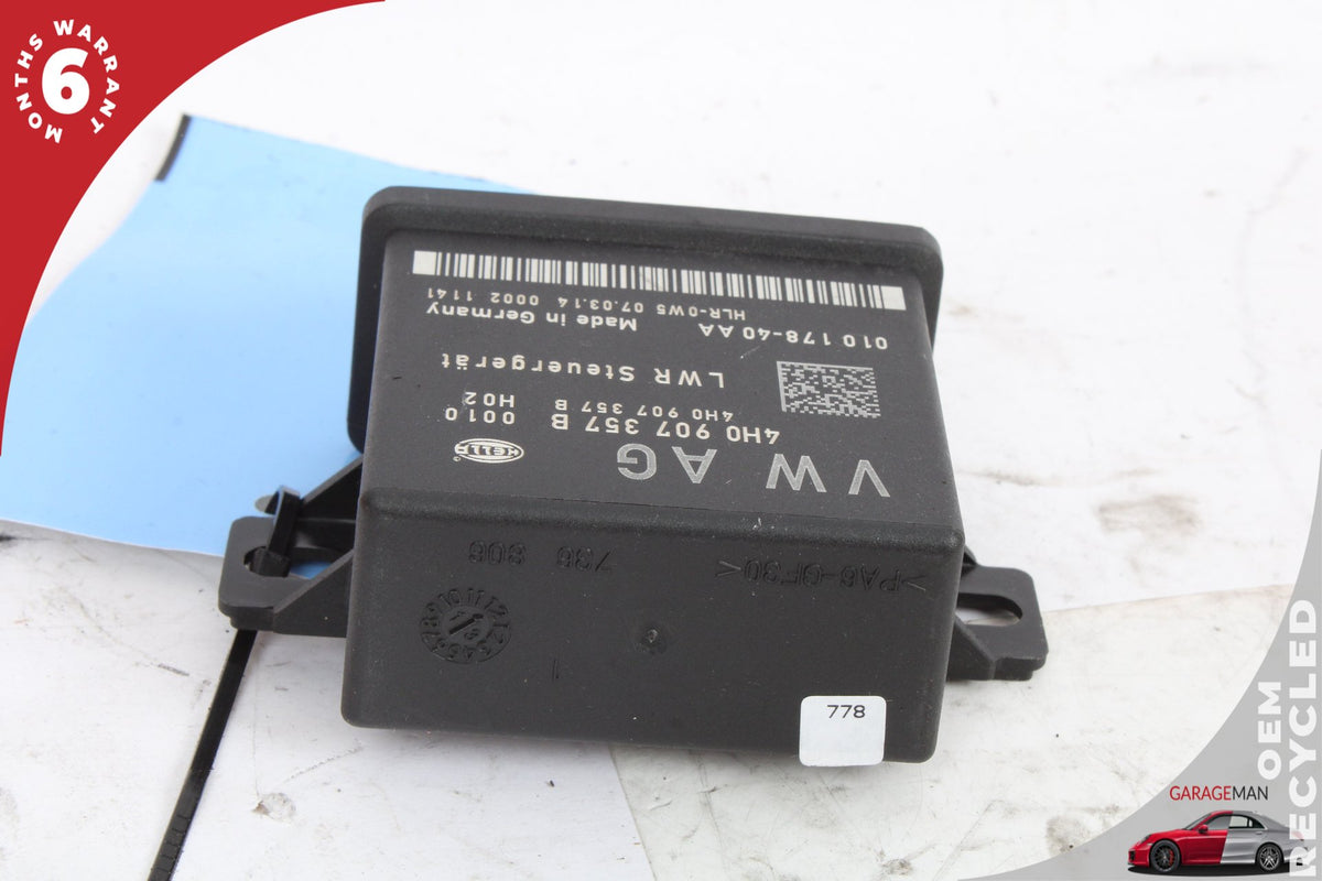 2011-2018 Audi A6 A7 Headlight Range Control Module 4H0907357B OEM