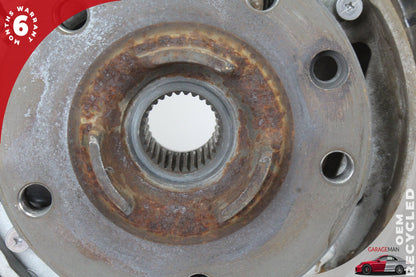 11-14 Porsche Cayenne 92A AWD 4.8 Rear Left Spindle Knuckle Wheel Hub 7P5616040A