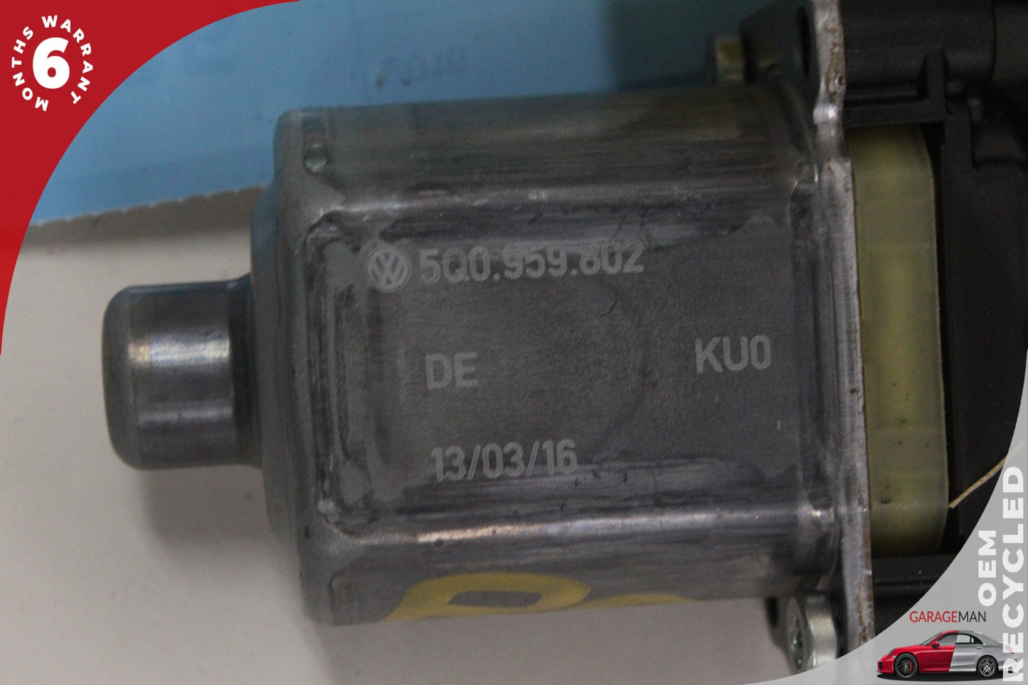 2015-2020 Audi A3 S3 Rear Right Side Window Regulator Motor 5Q0959802 OEM