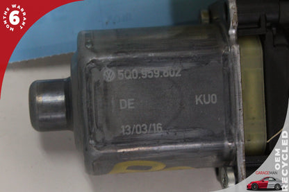 2015-2020 Audi A3 S3 Rear Right Side Window Regulator Motor 5Q0959802 OEM
