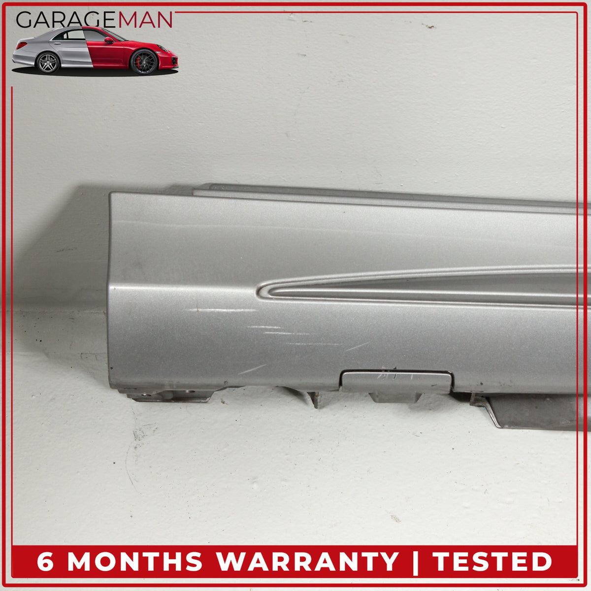 2015-2021 Mercedes W205 C300 Sedan Base Right Side Rocker Panel Side Skirt OEM