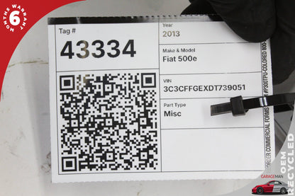 2013-2017 Fiat 500e FWD BCM Body Control Module Fuse Box 68104291AF OEM