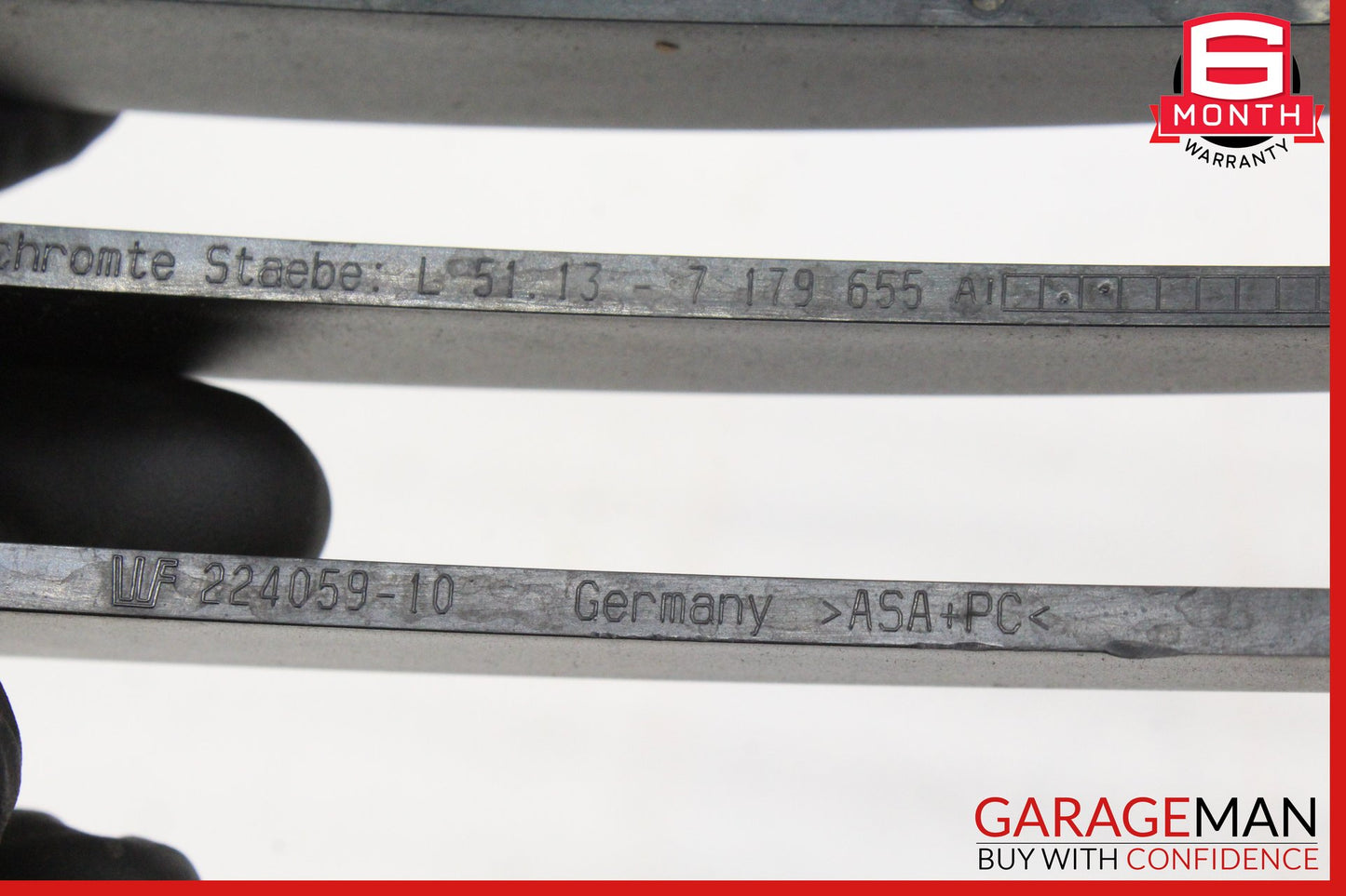2008-2013 BMW 128i E82 E88 Front Left Side Bumper Kidney Grille 7179655 OEM