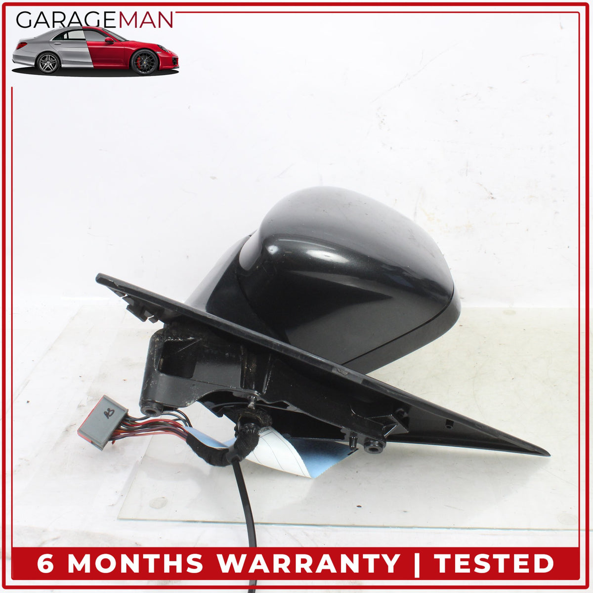 2010-2015 Jaguar XF X250 Front Right Door Rear View Mirror w/ Blind Spot OEM