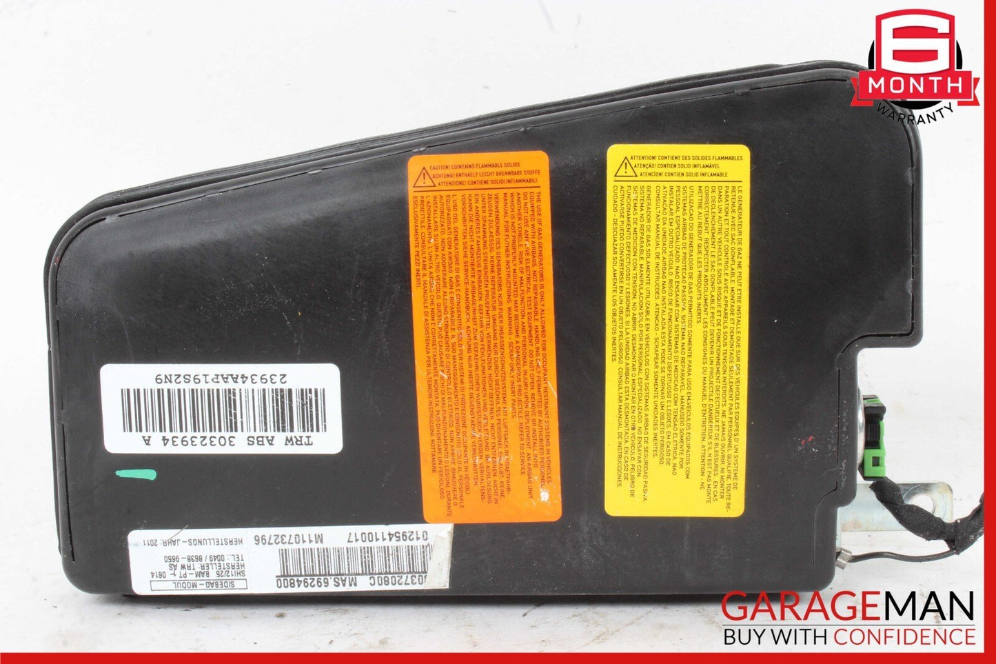03-13 Maserati Quattroporte S M139 Front Right Side Seat Airbag SRS OEM