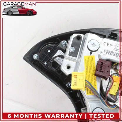 2008-2012 Mercedes W204 C300 GLK350 Driver Steering Wheel Airbag Black OEM