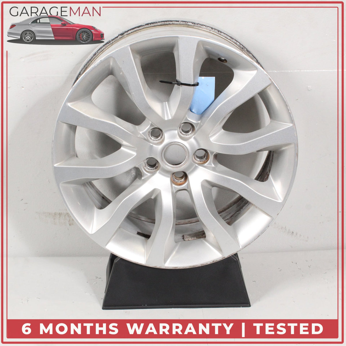2014-2022 LR Range Rover Sport L494 8.5 x 20 20" Wheel Rim Silver DK621007DB OEM
