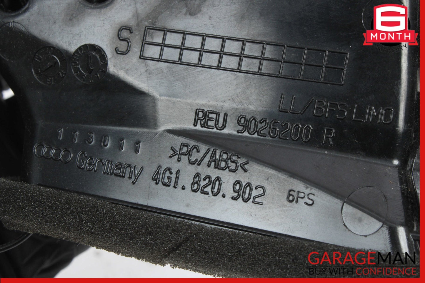 2012-2018 Audi A6 C7 Sedan Right Side Dash AC A/C Air Vent Grille 4G1820902 OEM