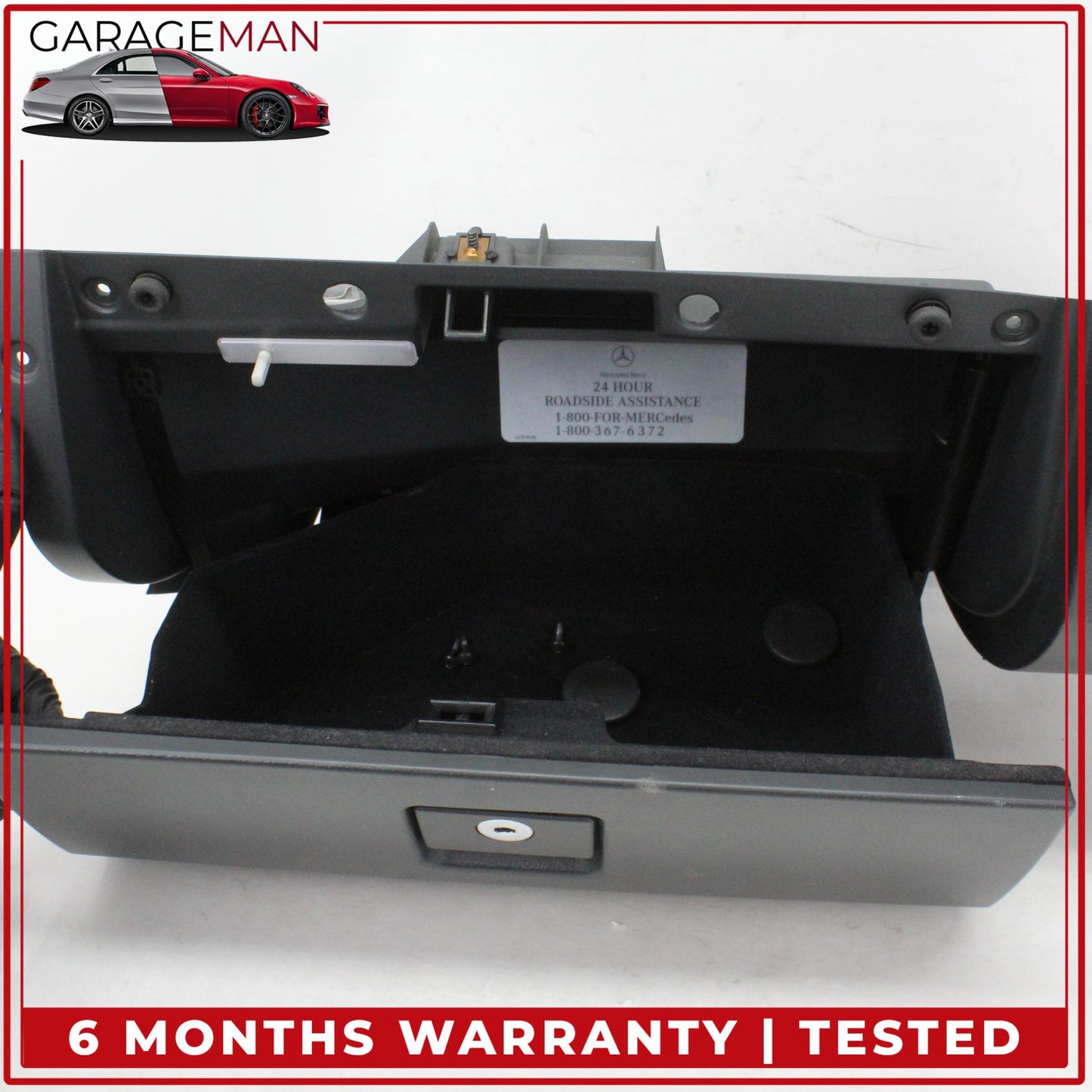 1997-2004 Mercedes-Benz SLK230 R170 Dashboard Glove Box Glovebox Black 1706802687