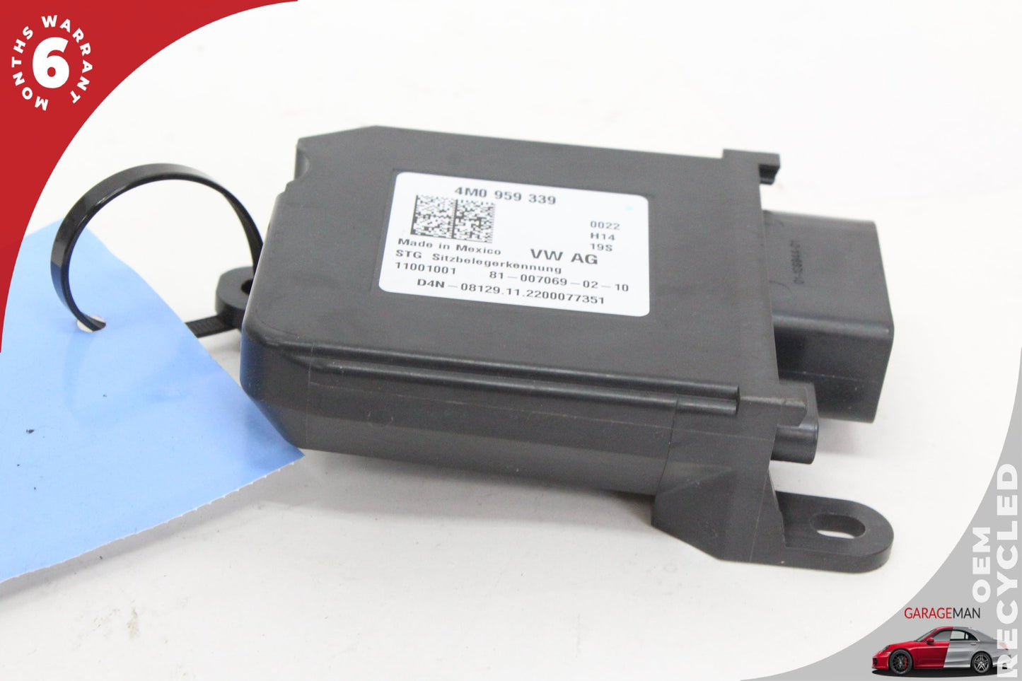 2018-2025 Audi Q4 E-Tron Front Right Seat Occupant Control Module 4M0959339 OEM