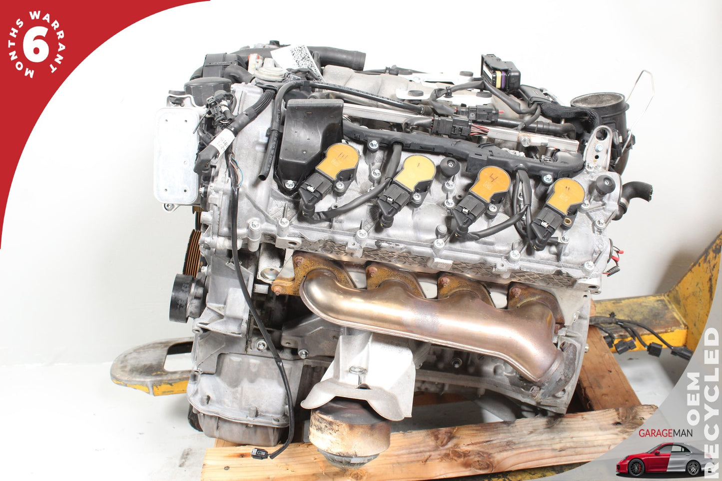 2007-2011 Mercedes W221 S550 5.5L V8 Complete Engine Motor Block RWD OEM 235K
