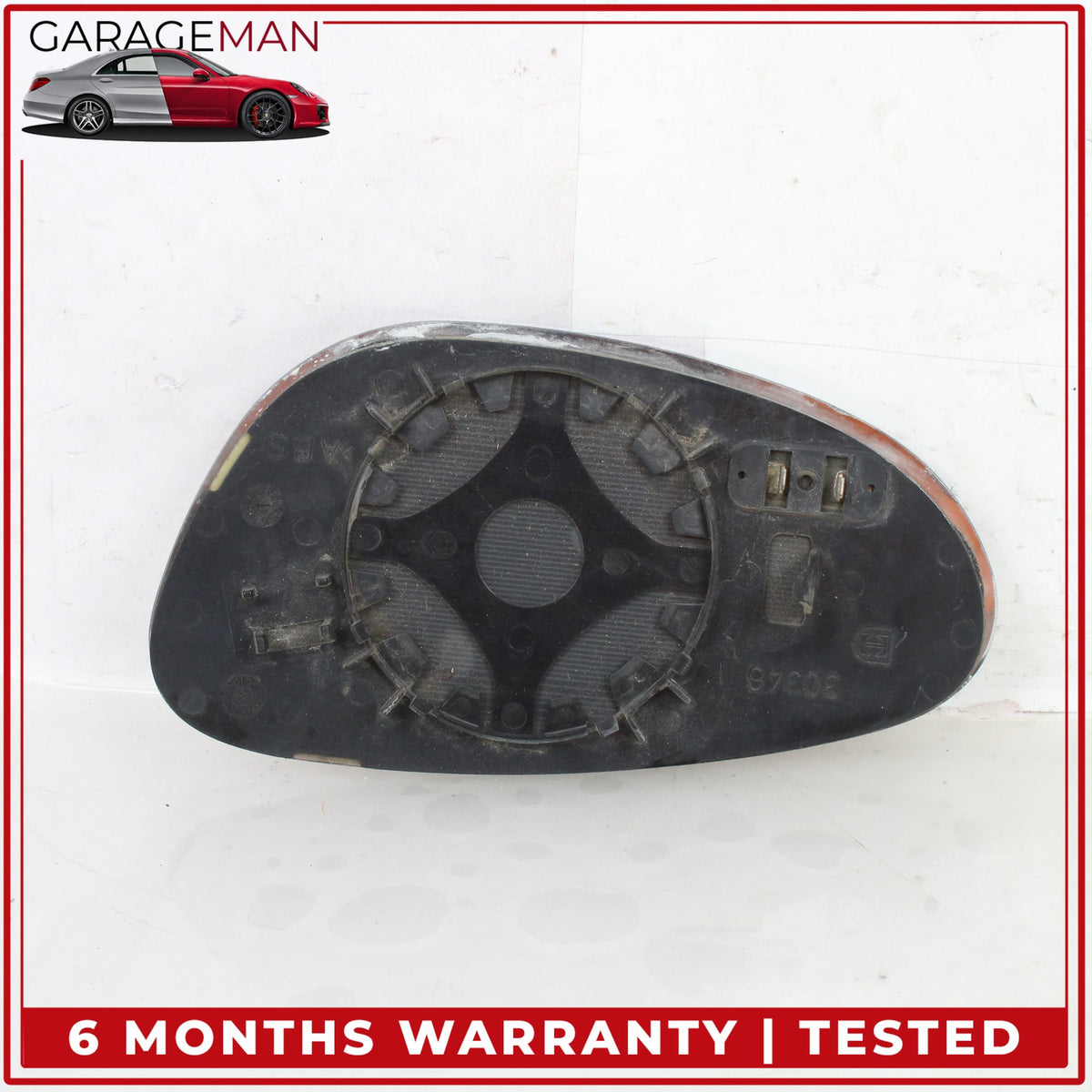 1999-2005 Porsche 911 Carrera Front Right Door Rear View Mirror Glass 30346 OEM