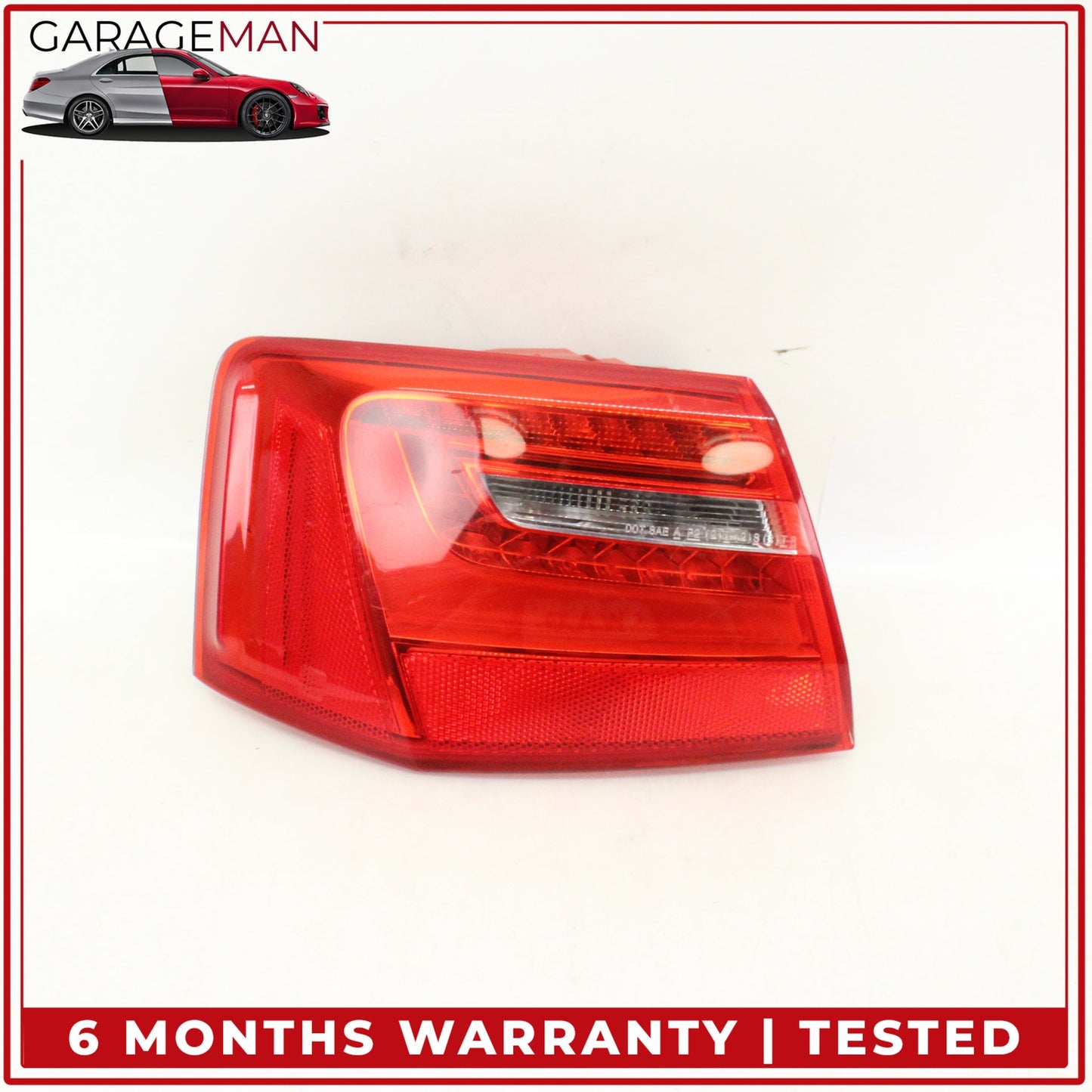 2012-2015 Audi A6 S6 Rear Left Side LED Outer Tail Light Lamp 4G5945095B OEM